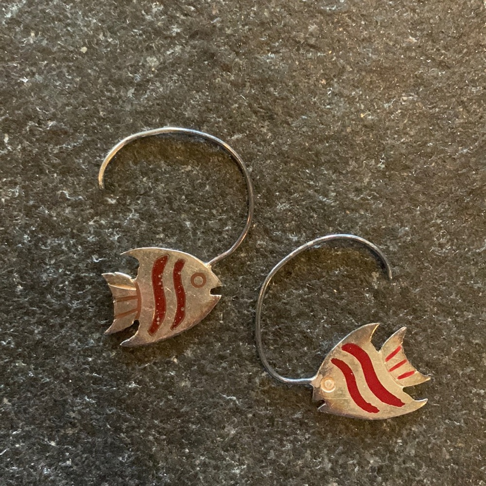 Fish earrings